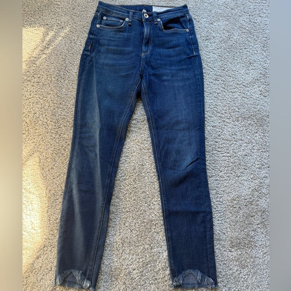 Rag & Bone Dark Blue Skinny Jeans